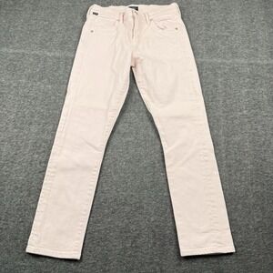 Citizens Of Humanity Jeans Womens 25 Pink Elsa Mid Rise Slim Fit Crop C of H